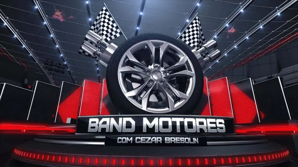 Vinheta do programa Band Motores com Cezar Bresolin