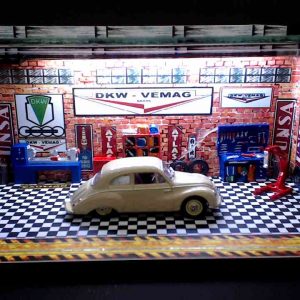 Diorama Pequeno – DKW Vemag – Bege